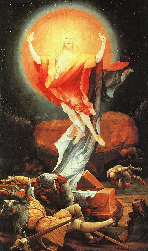  Matthias  Grunewald The Isenheimer Altarpiece Sweden oil painting art